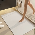 Bathroom carpet 3d model