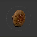 Modern Mushroom Straw Mushroom Shiitake 3d model