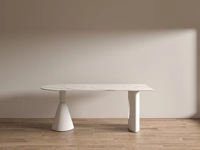 Modern Dining Table Simple Dining Table 3d model
