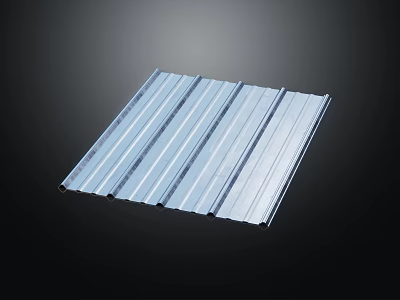 High Quality Metal Corrugated Sheet Ideal For Hardware Construction And Decoration Projects 3d model