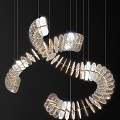 Modern Crystal Chandelier Decorative Crystal Chandelier 3d model