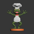 Frog Poison Frog Game Frog Reptile Cold Blooded Animal Reptile 3d model