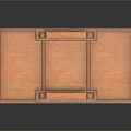 Antique Wooden Display Case With Glass Front And Ornate Carved Base Holding Artifacts