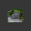 Traditional Japanese Castle with Multi Level Structure Gray Roof White Walls Surrounded By Trees Water