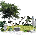 New Courtyard View 3d model