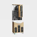 Modern Bathroom Vanity Design With Wooden Cabinets White Countertop And Mirror
