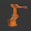 Modern Robot Arm Robot Arm Mechanical Arm Robot Arm Robot Head 3d model