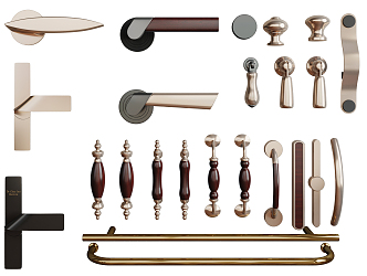 Modern Handlehold Combination 3d model