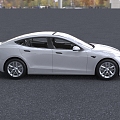 2022 Tesla ModelSPlaid New Energy Pure Electric Vehicle 3d model