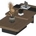 Middle Ancient Style Coffee Table 3d model