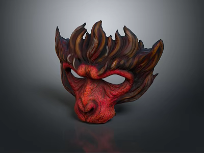 Monkey Mask Goku Game Mask Cartoon Mask Animal Mask Realistic 3d model