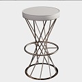 Banqueta Trama Bar Stool 3d model