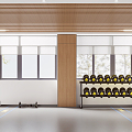 Modern Gym 3d model