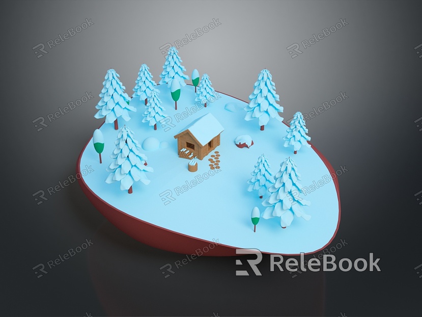 Game Environment Game Scene Fairy Tale Scene Fairy Tale Magic Scene Magic Item Fantasy Scene model