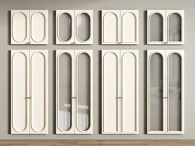 Modern Wardrobe Door Designs With Various Styles 3d model