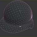 Weapon Related Blue Metal Helmet For Military Combat Protective Gear Equipment
