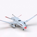 Air Tanker Drone Fighter Bomber Aircraft MQ25 3d model