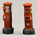 Fire hydrant outdoor scanning 3d model