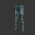Blue Distressed Motorcycle Jeans With Striped Legs And Slim Fit Design