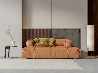 Modern single sofa 3d model