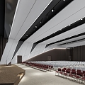 Modern Academic Lecture Hall 3d model