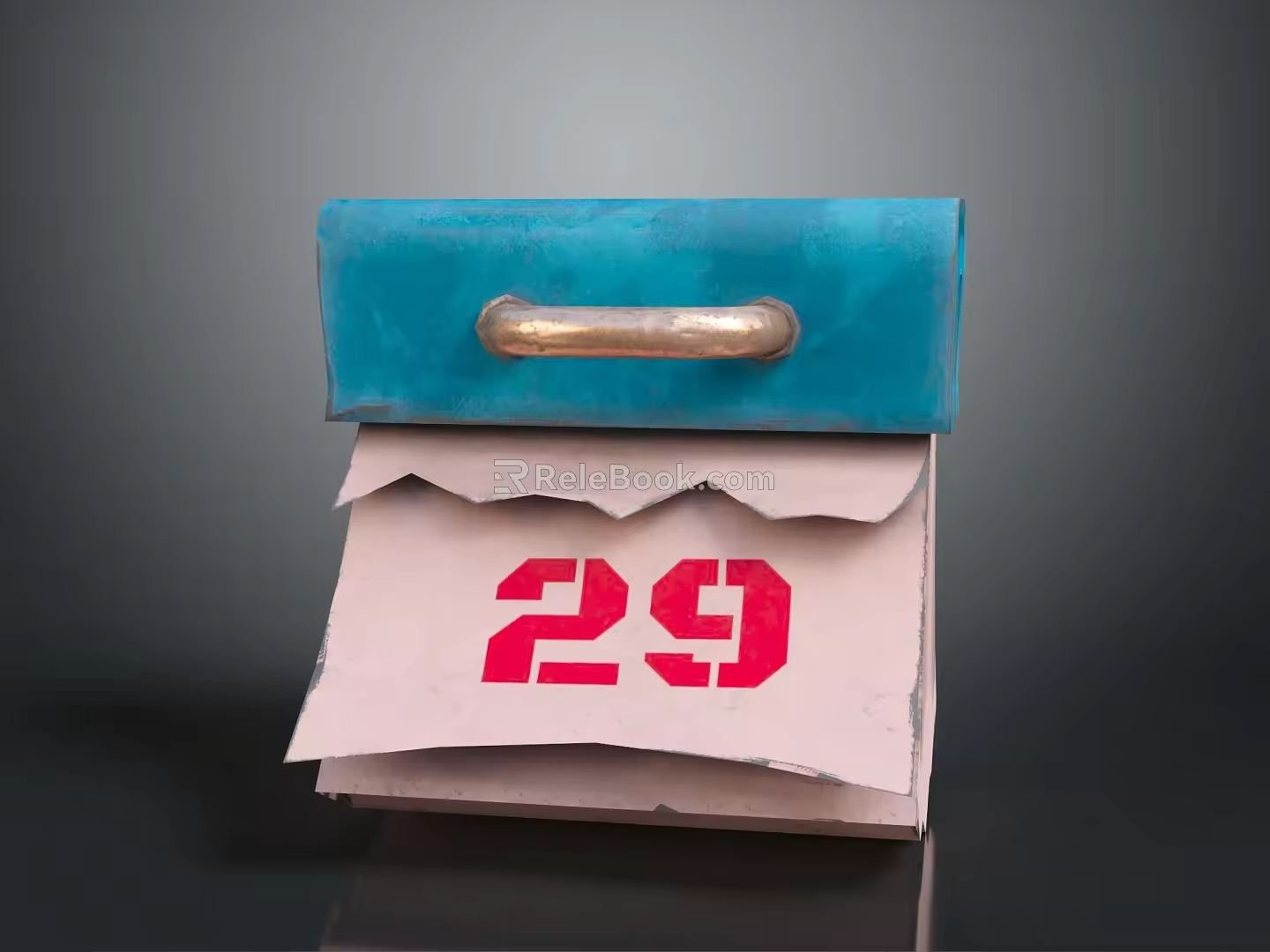 Calendar Cartoon Calendar Desk Calendar Next Generation Item 3 Print 3d model