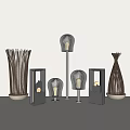 Modern Outdoor Lights With Unique Stylish Designs And Metal Frames For Garden Use