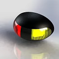 Safety Warning Lights With Yellow And Red Lenses For Emergency Applications