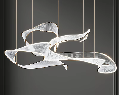 Modern Chandelier Art Chandelier 3d model