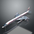 Modern Aircraft Cornwell Aircraft Civil Aircraft Commercial Aircraft Civil Aviation 3d model