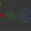 Copper Gears For Hardware Tools With Different Sizes And Intricate Designs