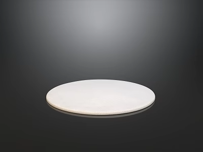 Modern Simple White Round Marble Sofa Coffee Table Combination For Elegant Home Living Space 3d model