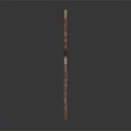 Modern Key Door Key Gold Key Silver Key 3d model