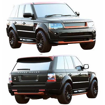 Hyundai Land Rover Range Rover Off-road Vehicle 3d model Hyundai Land Rover Range Rover Off-road Vehicle 3d model