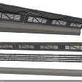 Structural Engineering Components with Metal Frames Pipes and Construction Panels