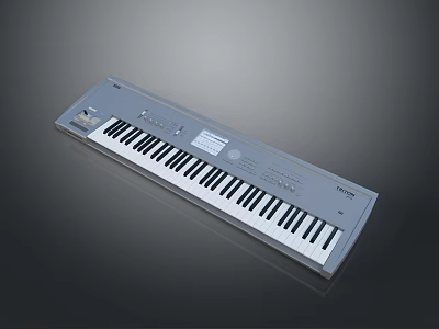 Electronic organ musical instrument keyboard musical instrument electronic music electronic musical instrument Western musical instrument Western musical instrument 3d model