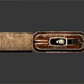 Open Metallic Lighter with Blue Flame and Vintage Design for Daily Household Use