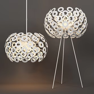 Lamp combination 3d model