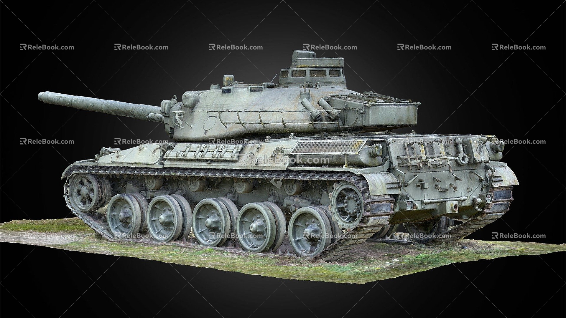 French Army Main Battle Tank 3d model