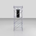 Industrial Scaffolding Metal Frame Equipment With Stable Multi Level Structure For Construction