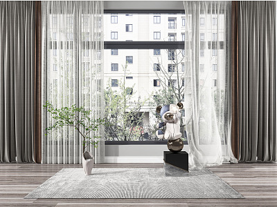 Modern Curtains model