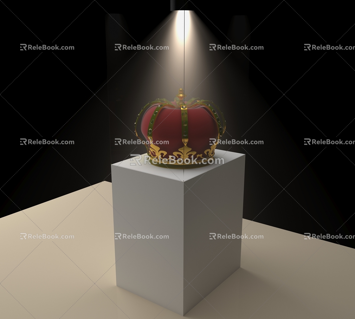 The Modern Crown 3d model