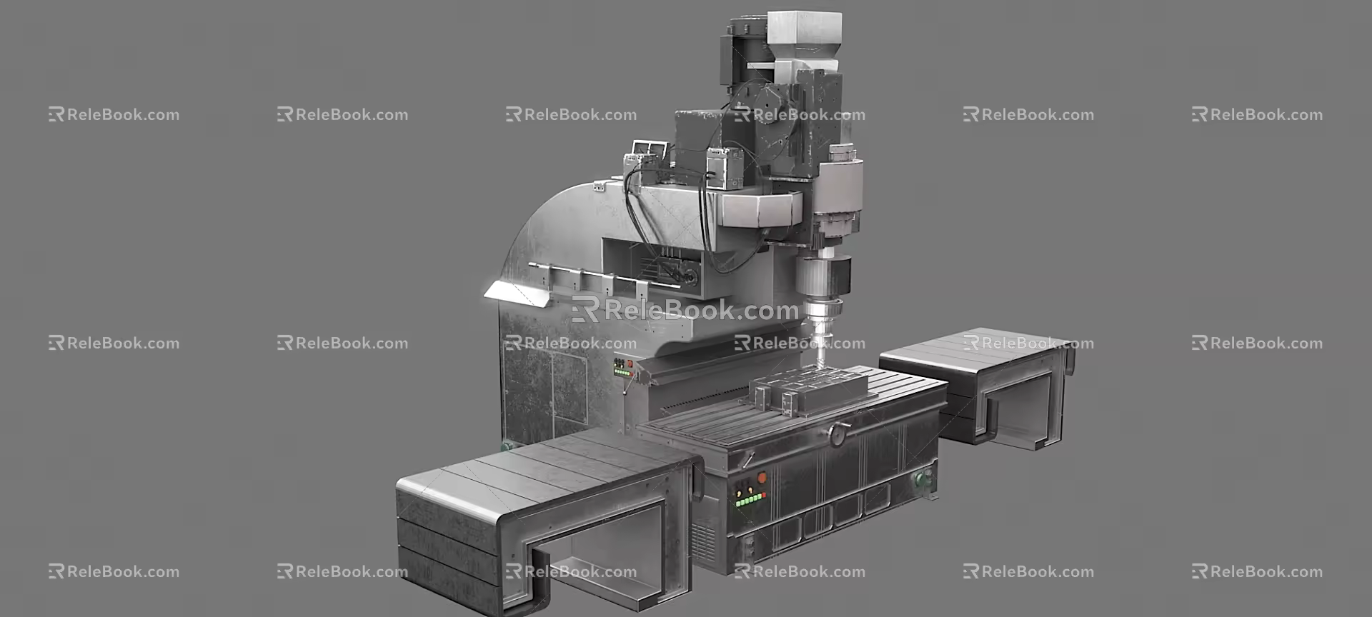 modern machine tool 3d model