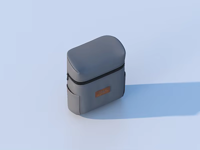Bag tool bag camera bag lens bag 3d model