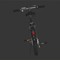 Modern Black Electric Bike With Sleek Frame Rear Rack And Battery