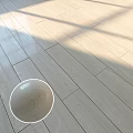 Light Colored Wooden Floor Components With Natural Grain And Polished Surface