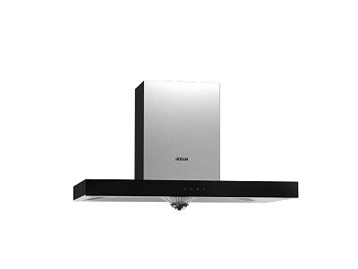 Modern hood range hood 3d model