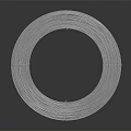High Quality Durable Steel Wire Roll For Hardware Tools And Construction Use 3d model