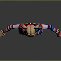 Harley Quinn Costume With Pink Blue Pigtails Daddys Lil Monster Top Blue Shorts And Tattoos