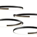 Modern led round wall lamp ceiling lamp ins style Nordic ceiling lamp creative art minimalist ceiling lamp simple ultra-thin ceiling lamp round shaped ceiling lamp 3d model